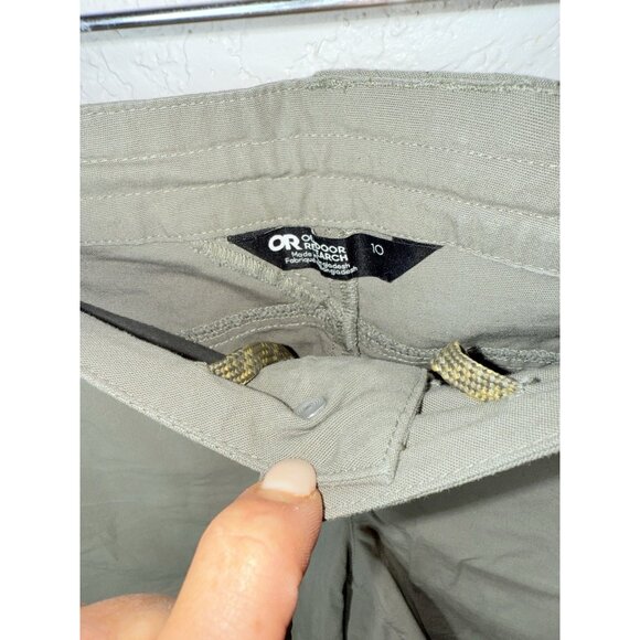 Outdoor Research Women's Wadi Rum Shorts 10 Hiking Stretch Pockets Belt Loops 1C - Picture 5 of 8